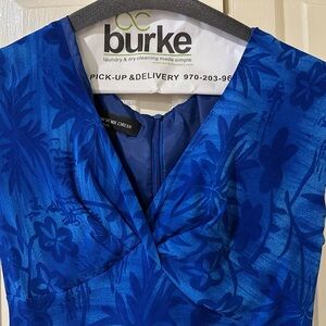 Jones New York Blue Floral Women's maxi dress